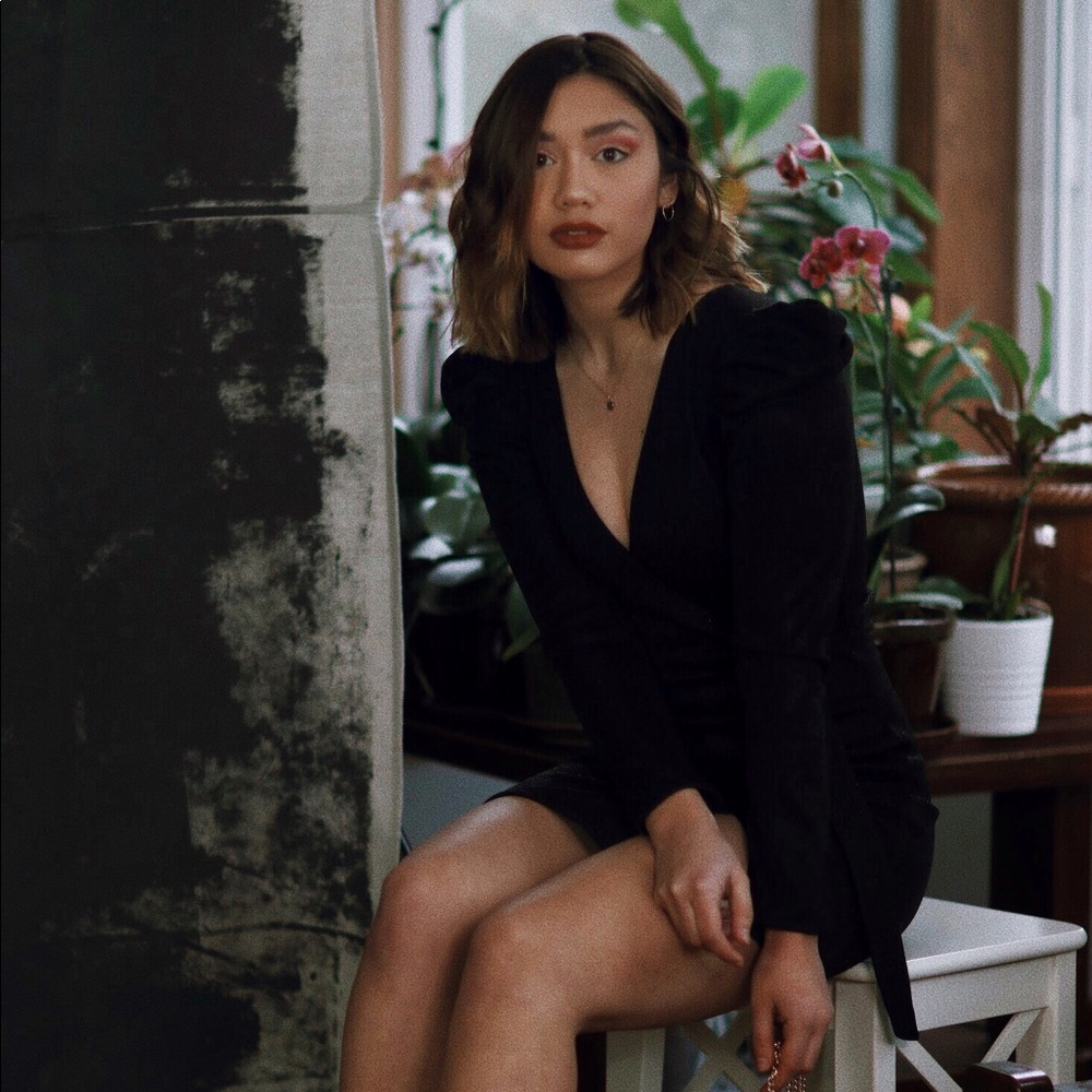 Topshop Sparkly Mini Dress